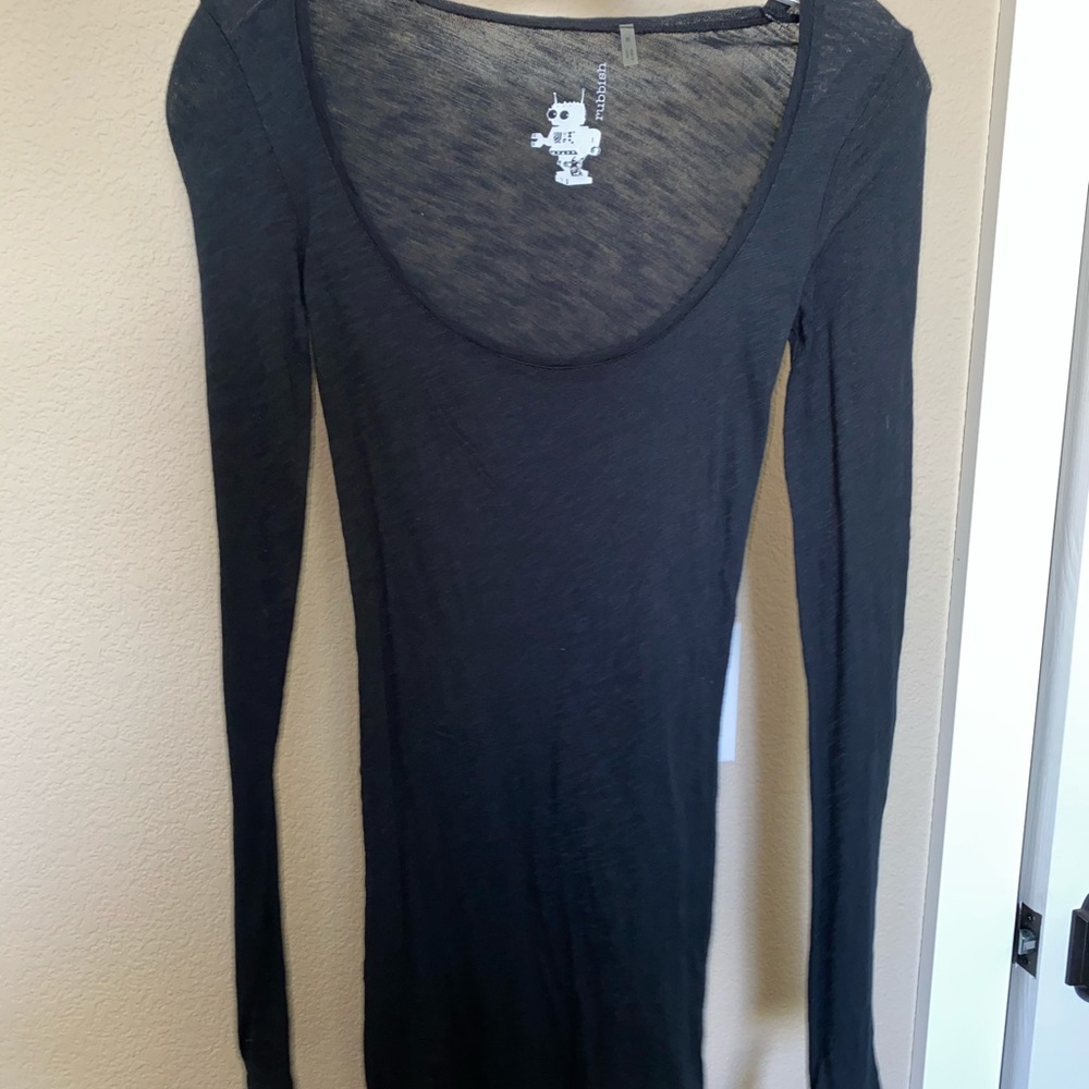 long black tee